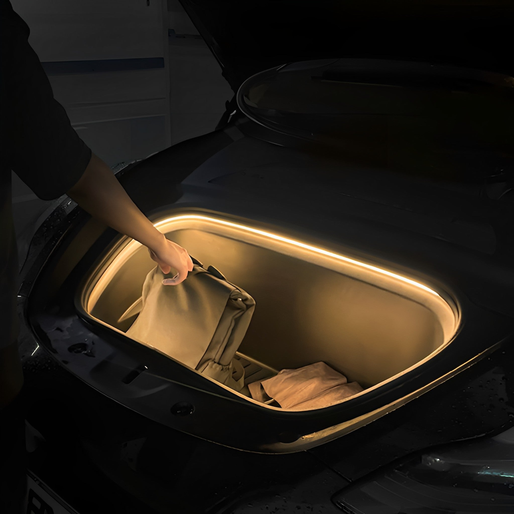 Front Trunk LED Light Strip ambient light For Tesla Model 3 & Y by Teego