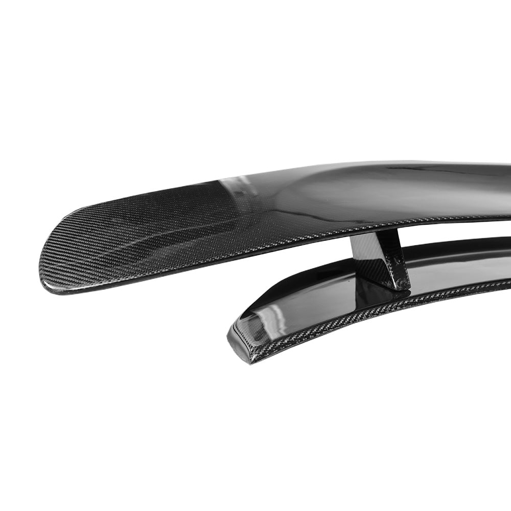GT Style Real Carbon Fiber Spoiler Wing for Tesla Model 3 – Sporty Aerodynamic Rear Trunk Upgrade