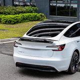 GT Style Real Carbon Fiber Spoiler Wing for Tesla Model 3 – Sporty Aerodynamic Rear Trunk Upgrade