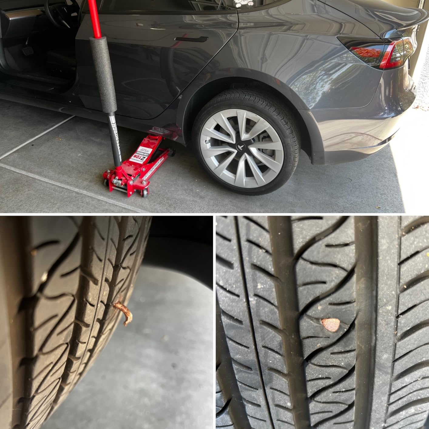Heavy-Duty Rubber Jack Pad/Puck for Tesla Model S3XY