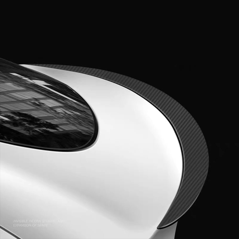 High-Performance Carbon Fiber Spoiler installed on Tesla Model 3/Y
