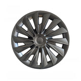 Tesla Model 3 2024 Highland 18 inch Cyclone Hubcaps Gun Grey
