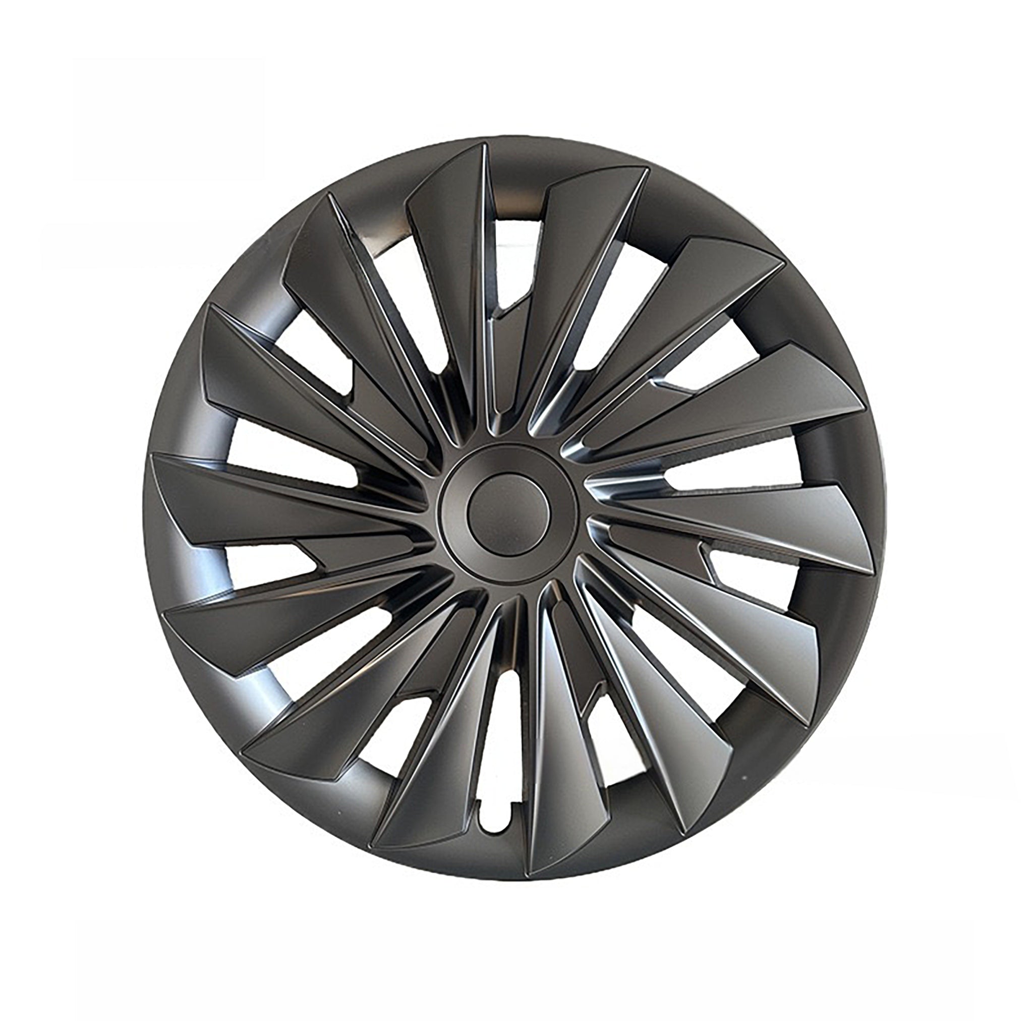 Tesla Model 3 2024 Highland 18 inch Cyclone Hubcaps Gun Grey