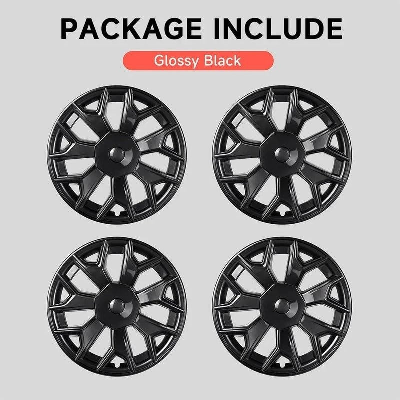 OEM-Style Hubcaps Wheel Covers for 2026 Tesla Model Y L 19'' Machina 2.0 Wheels (Set of 4)