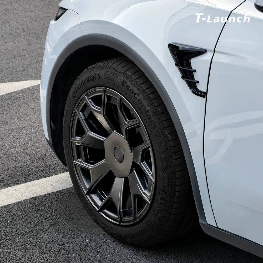 OEM-Style Hubcaps Wheel Covers for 2026 Tesla Model Y L 19'' Machina 2.0 Wheels (Set of 4)