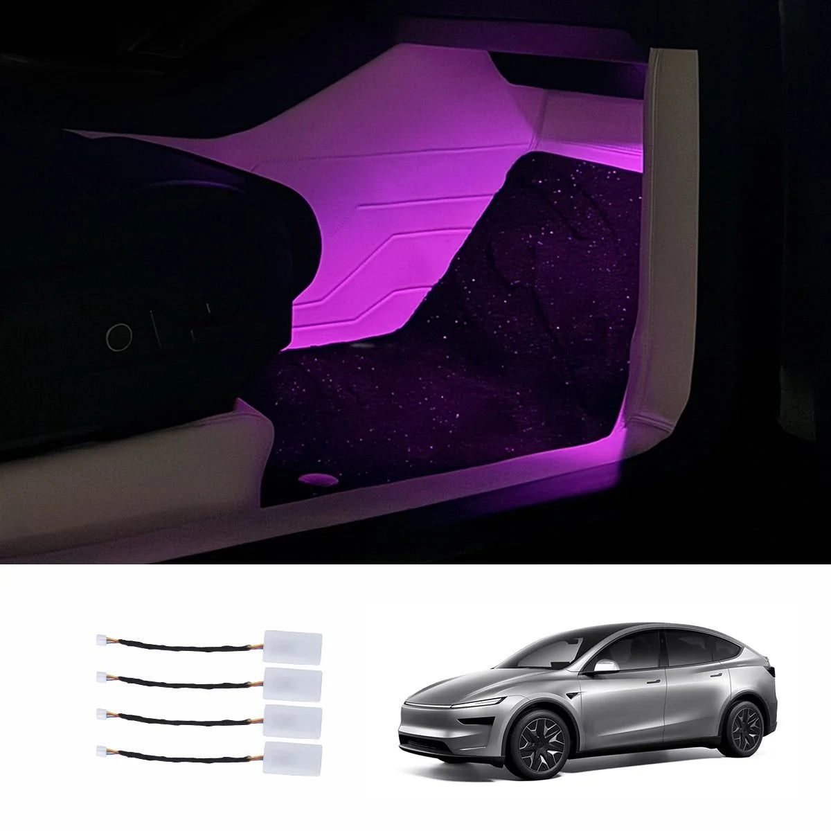 Interior RGB Ambient Lighting Kit for Tesla Model Y L 2026+