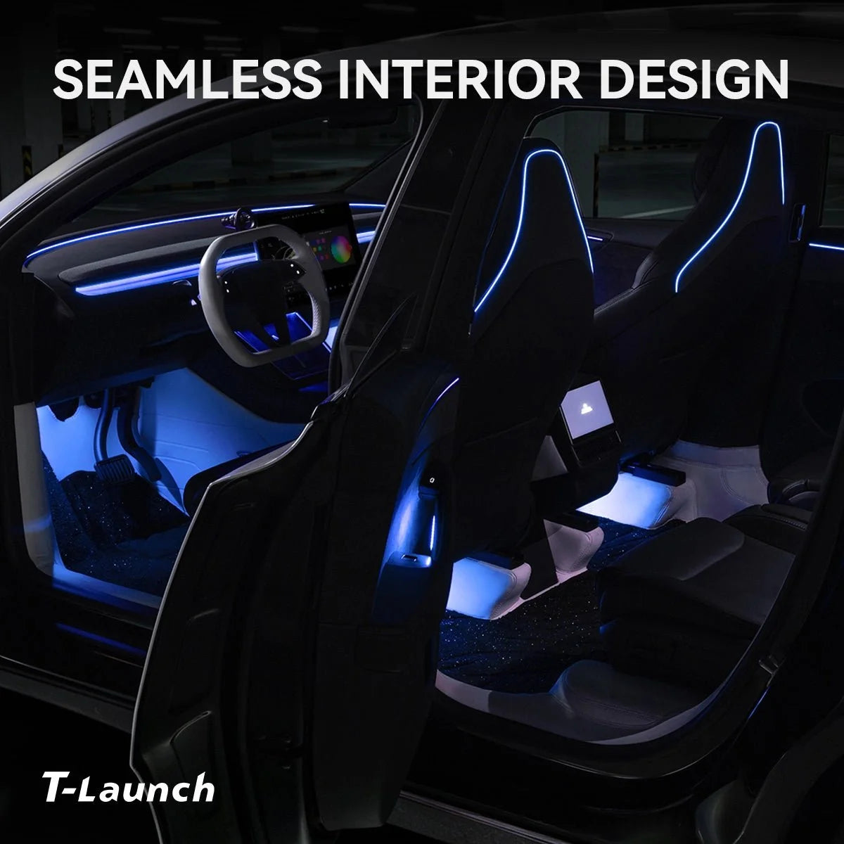 Interior RGB Ambient Lighting Kit for Tesla Model Y L 2026+