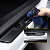 LED illuminated Welcome Pedal Door Sill Protector for Tesla Model 3