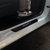 LED illuminated Welcome Pedal Door Sill Protector for Tesla Model Y Juniper