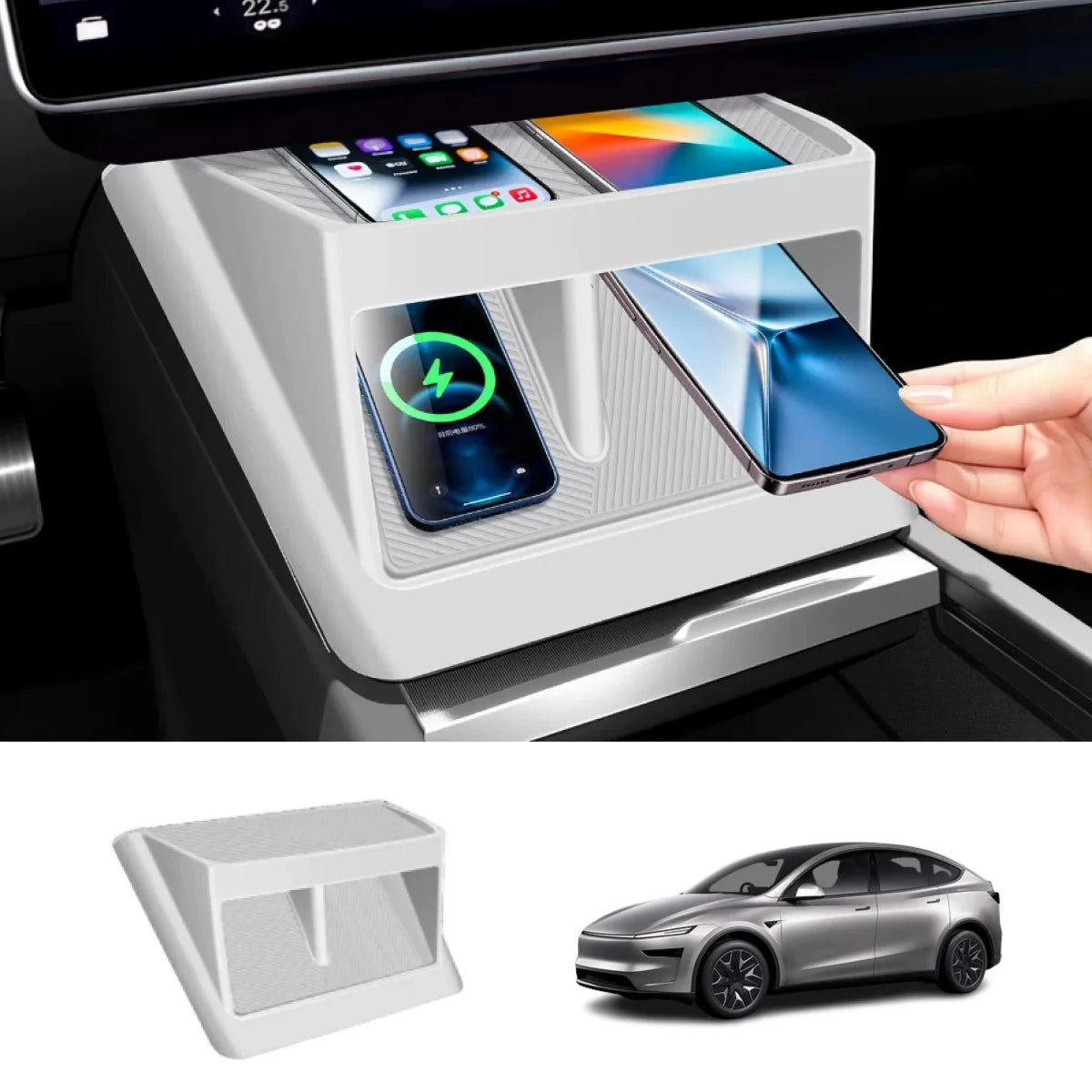 Center Console Organizer & Protector Full Set for Tesla Model Y L 2026+