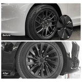 Tessgo Tesla Model 3 Arachnid Wheel Cover 18 inch Sport Model S Plaid Version Wheel Cap 4PCS Matte