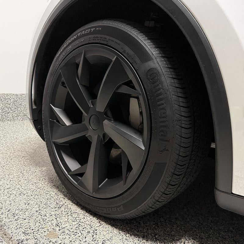 Hubcaps for Model Y Juniper 19 Inch Crossflow Wheels OEM Style Wheel Covers Exterior Accessories Upgrade 4PCS