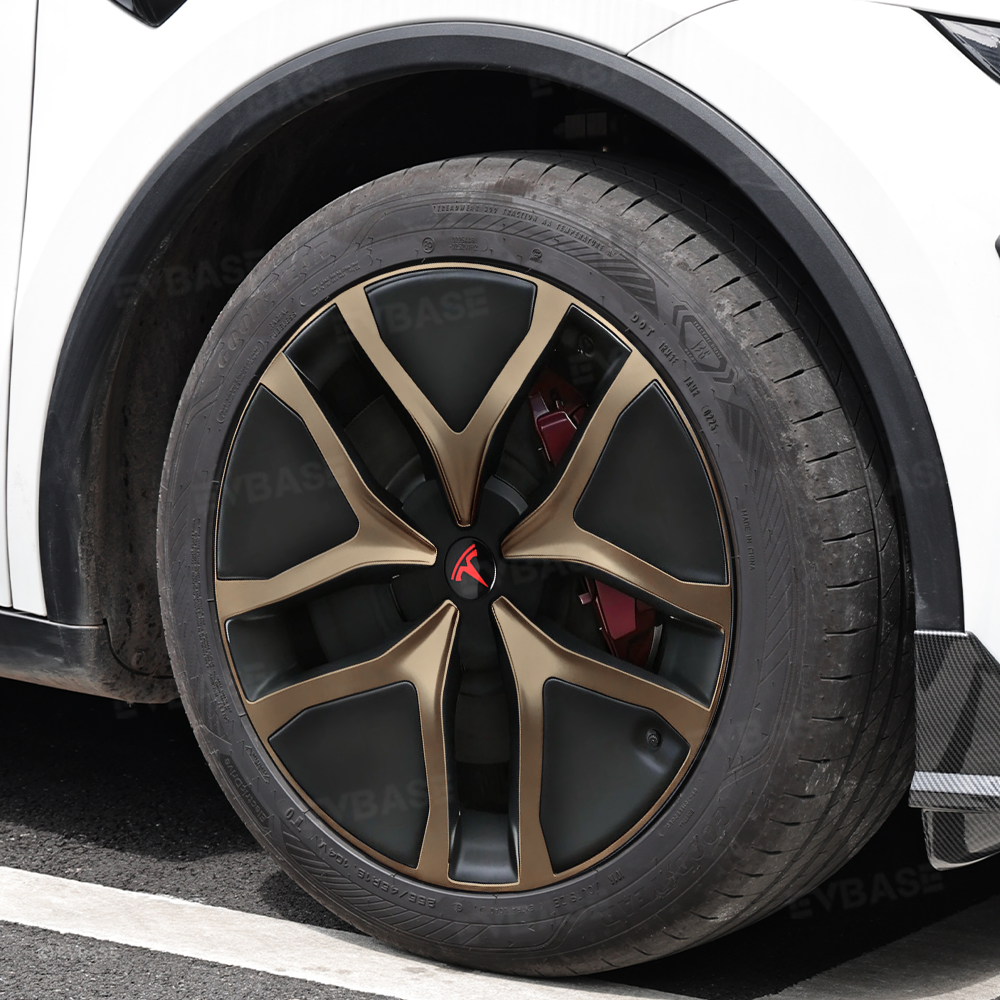 Model Y Juniper Wheel Covers 19 Inch Crossflow Wheels Hubcaps Inspired By Model Y Performance