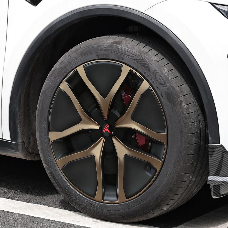Model Y Juniper Wheel Covers 19 Inch Crossflow Wheels Hubcaps Inspired By Model Y Performance