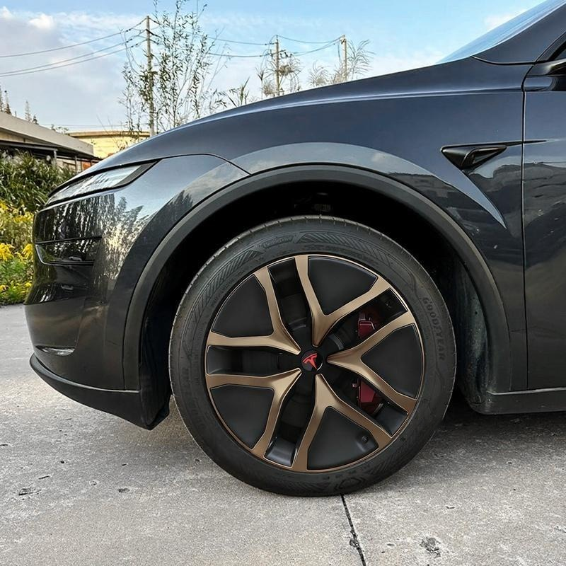 Model Y Juniper Wheel Covers 19 Inch Crossflow Wheels Hubcaps Inspired By Model Y Performance