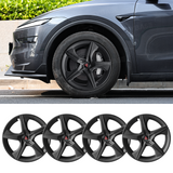 Tessgo Model Y Juniper 19" Wheel Covers Starfish Style Hubcaps for Tesla