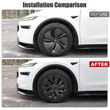 Tessgo 19" Aero Style Wheel Covers for Tesla Model Y Juniper (4PCS)