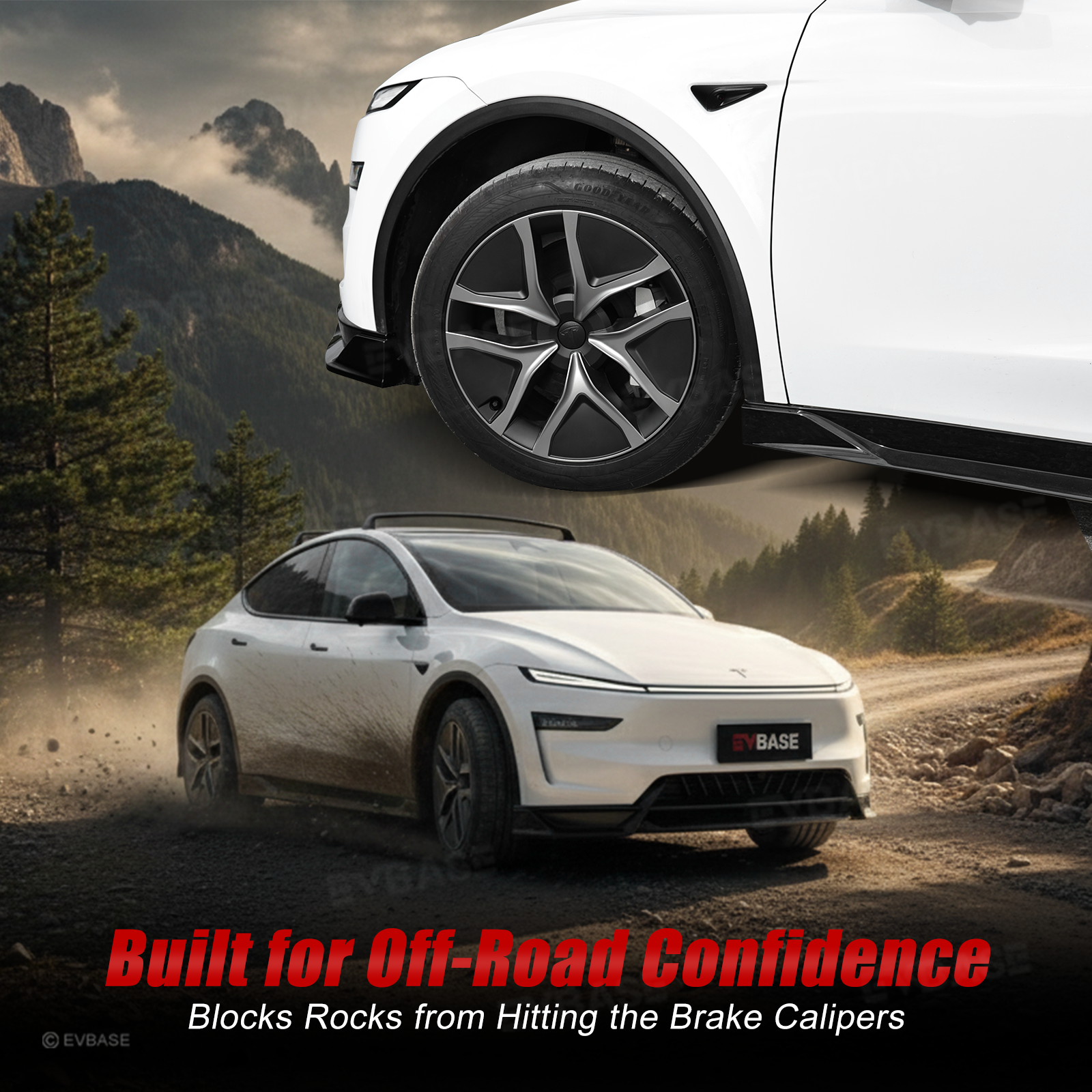 Tessgo "Elite-Series" 19" Performance Wheel Covers for Model Y Juniper