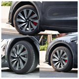 Spiral Aero 19" Wheel Covers for Model Y Juniper 2025.03+