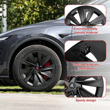 Spiral Aero 19" Wheel Covers for Model Y Juniper 2025.03+
