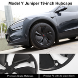 Model Y Juniper Wheel Covers for Tesla 19 Inch Crossflow Wheels OEM Style Hubcaps