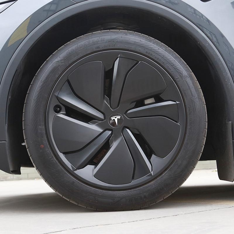 Model Y Juniper Wheel Covers for Tesla 19 Inch Crossflow Wheels OEM Style Hubcaps
