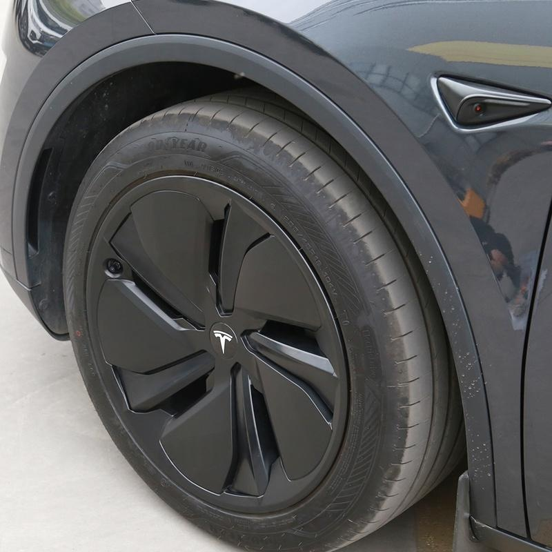 Model Y Juniper Wheel Covers for Tesla 19 Inch Crossflow Wheels OEM Style Hubcaps