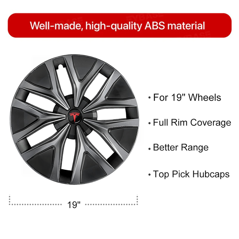 Tessgo 19" Performance Wheel Covers for Tesla Model Y & Model Y Juniper