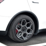 Model Y/ Y Juniper Wheel Covers 19 Inch Hex Wedge Hubcaps Honeycomb Wheels Style for Tesla