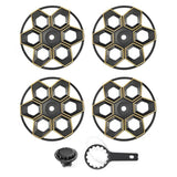 Model Y/ Y Juniper Wheel Covers 19 Inch Hex Wedge Hubcaps Honeycomb Wheels Style for Tesla