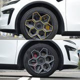 Model Y/ Y Juniper Wheel Covers 19 Inch Hex Wedge Hubcaps Honeycomb Wheels Style for Tesla