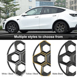 Model Y/ Y Juniper Wheel Covers 19 Inch Hex Wedge Hubcaps Honeycomb Wheels Style for Tesla