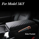 Console Armrest Cover Cushion for Tesla Model 3&Y-Vehicle Parts & Accessories-Teego
