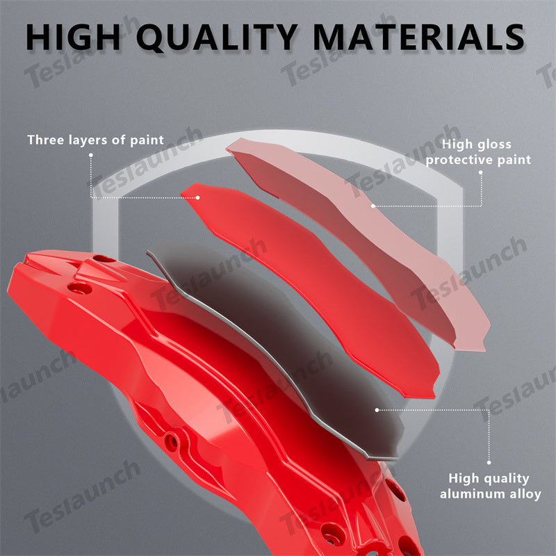 Tessgo 2024+ Model 3 Highland Brake Caliper Covers (4Pcs) for Tesla