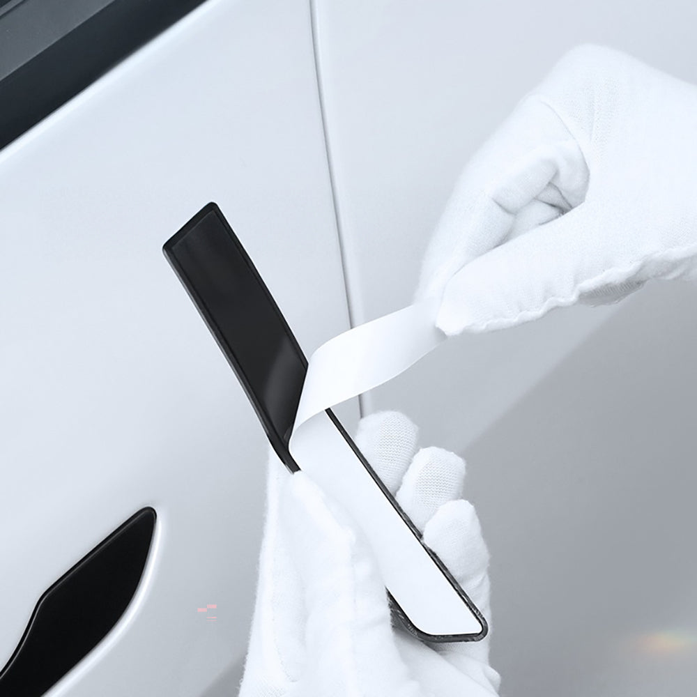 Tesla Model 3 & Y Door Edge Protectors – 4-Piece Anti-Scratch ABS Guards | UV-Resistant, Perfect Fit & Easy Installation