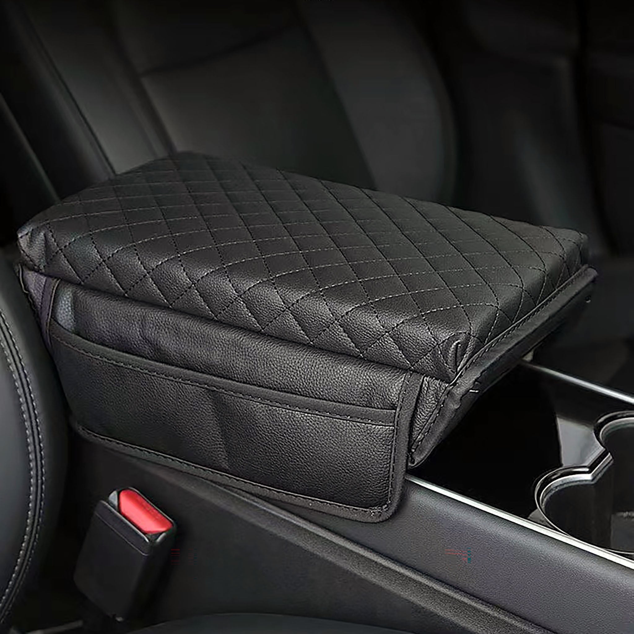 Console Armrest Cover Cushion for Tesla Model 3&Y-Vehicle Parts & Accessories-Teego