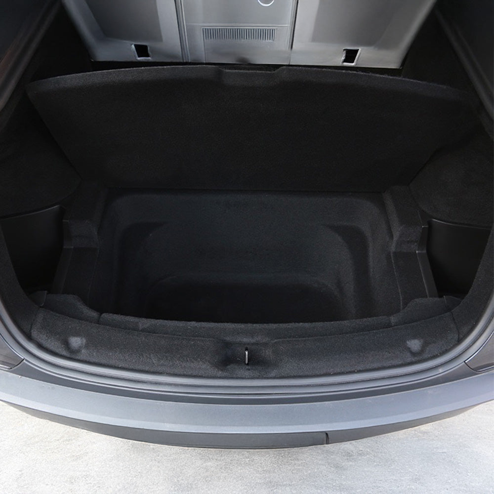 Tesla Model Y Juniper Trunk Organizer Bins (2025+) | Waterproof Storage Solutions