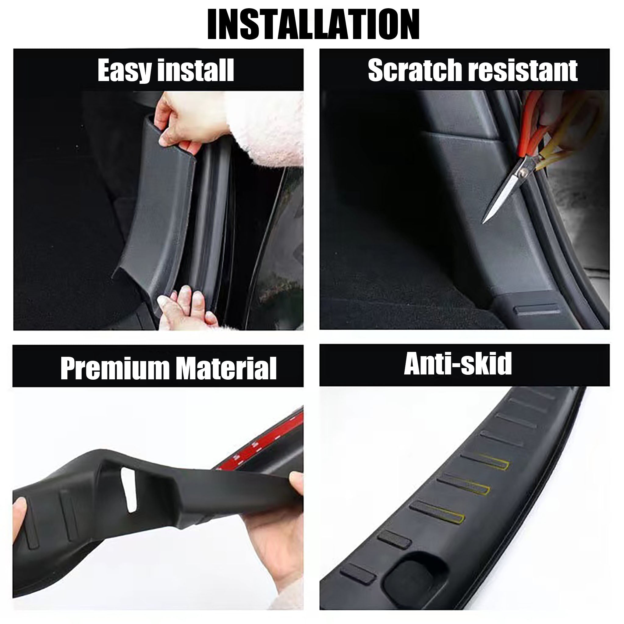 Trunk Sill Plate Cover for Tesla Model Y-Teego