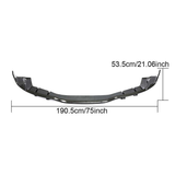 Bundle:Teego 4-Piece Carbon Fiber Aero Upgrade Kit – Tesla Model Y