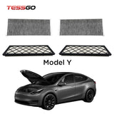 Bundle: Cabin & Intake HEPA Filters + Wiper Blades for Tesla Model Y 2020-2026+