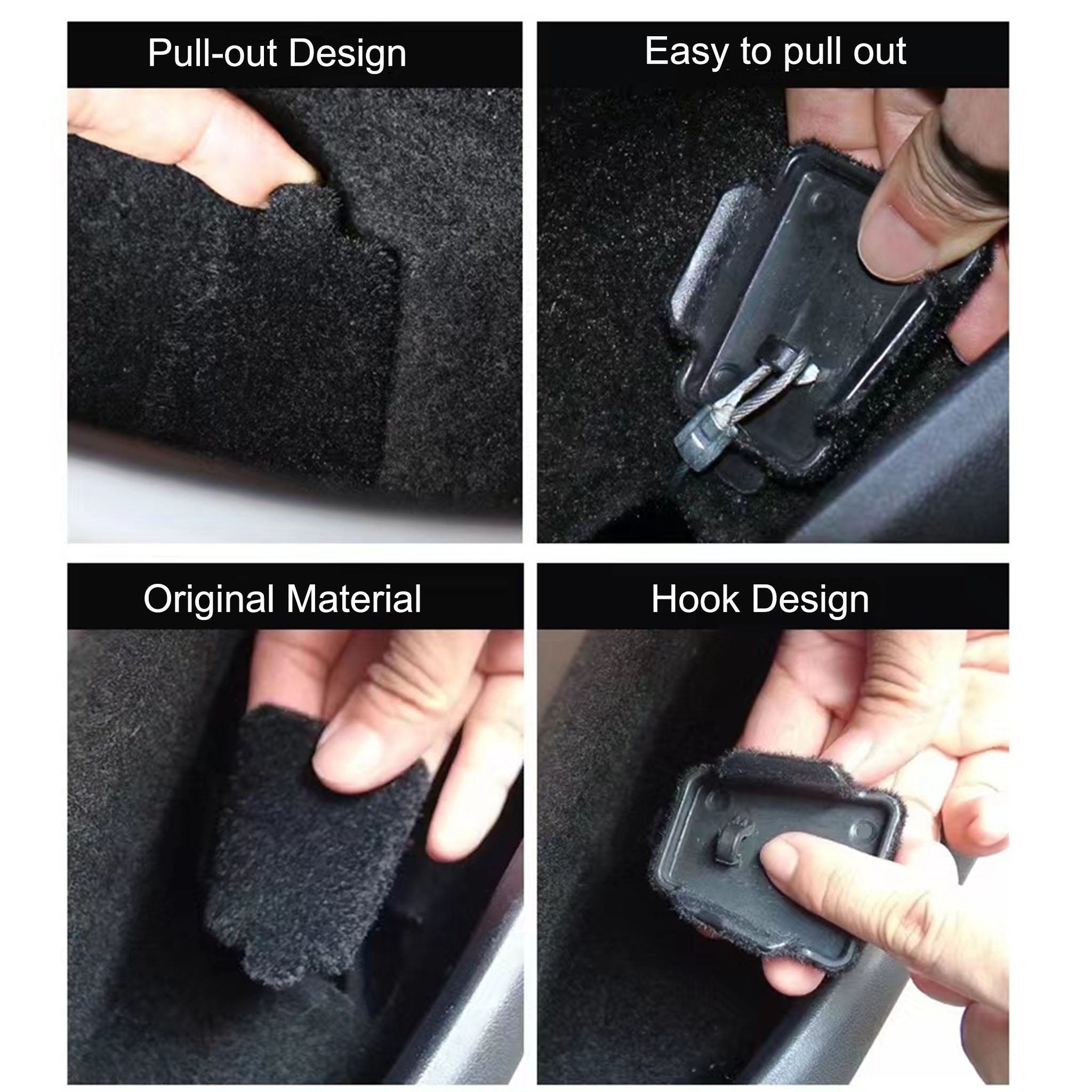 Mechanical Switch Covers For Tesla Model Y Rear Door-Teego
