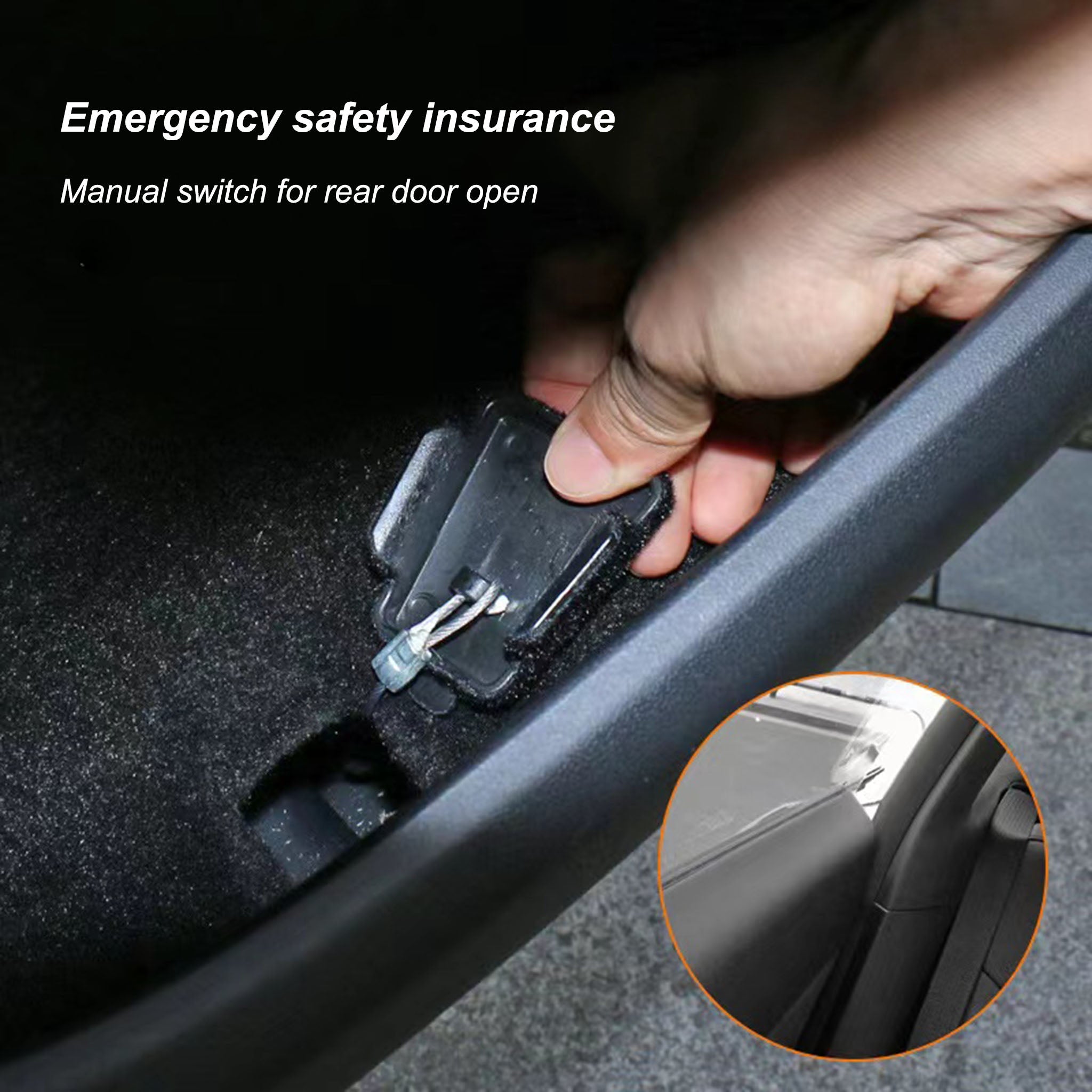Mechanical Switch Covers For Tesla Model Y Rear Door-Teego