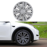 Model X Style Turbine Wheel Covers For Tesla Model Y 19 inch Gemini Wheels
