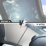 Tesla Model Y Juniper 2025+ Sunroof Sunshade – Ultimate Heat Reduction & UV Protection