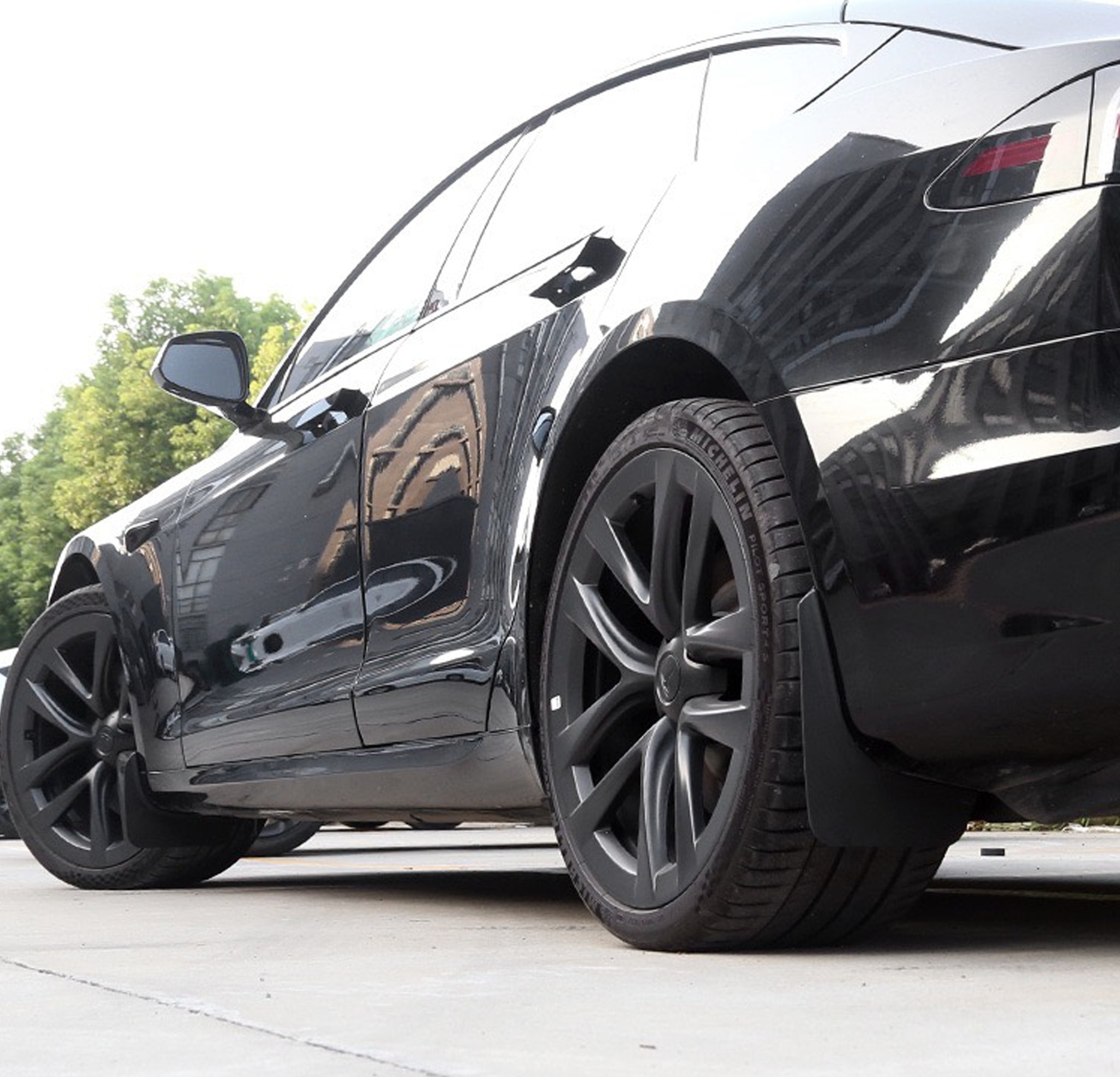 Mud Flaps Set For Tesla Newer Model S 2021-2025