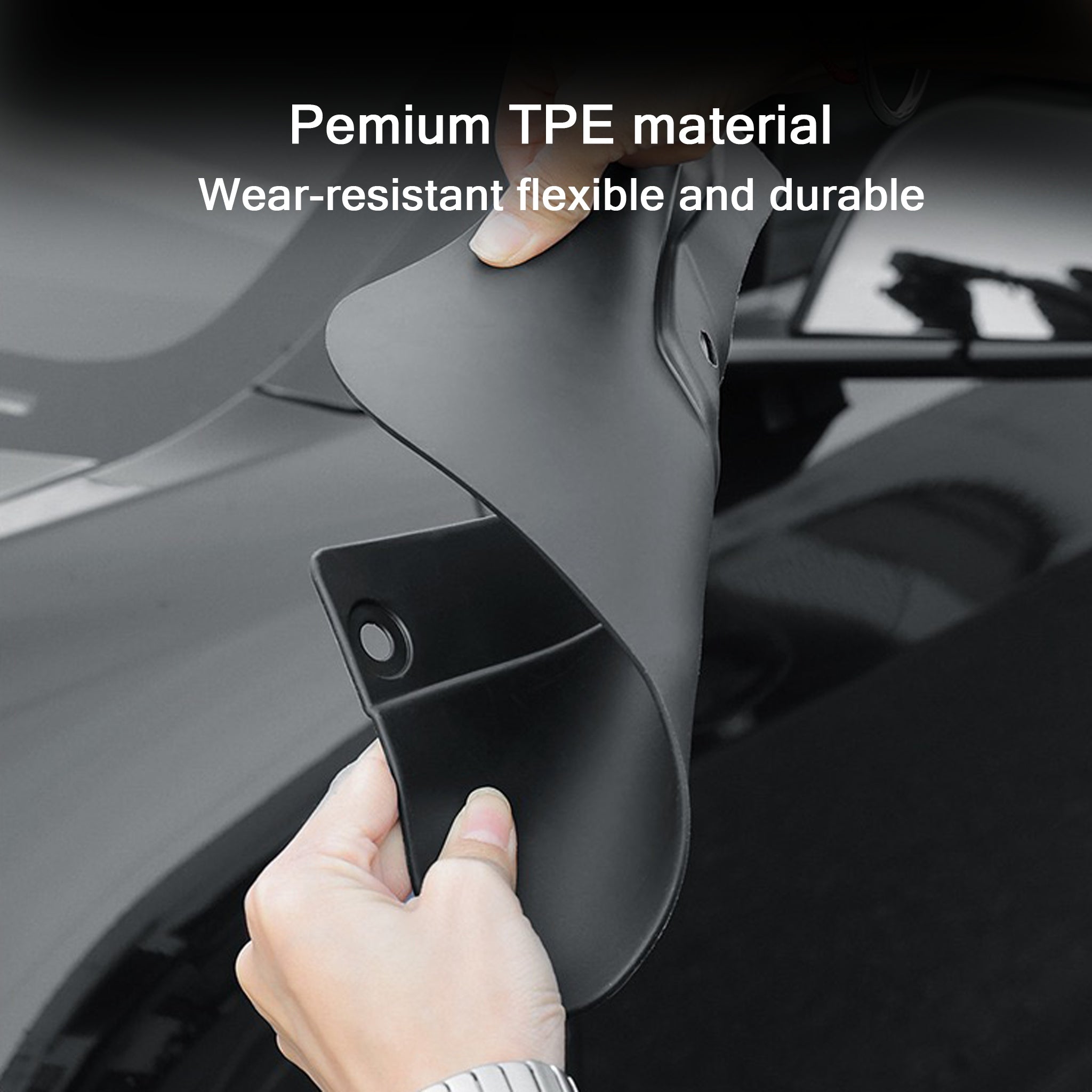 Mud Flaps Set For 2024+ Tesla Model 3 Highland