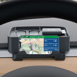 Multi-Function Phone Holder & Tray for Tesla Model 3 & Y – Premium TPE Interior Organizer