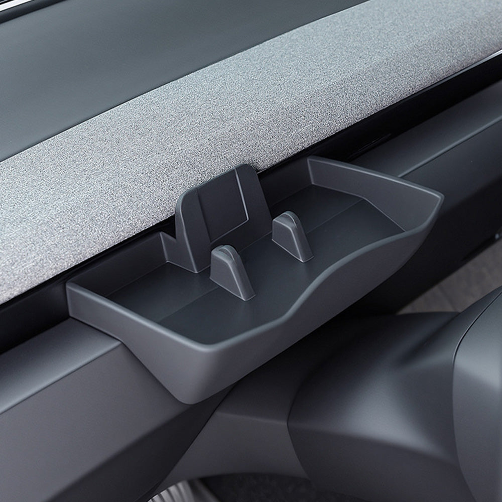 Multifunctional Phone Holder Tray for 2024+ Tesla Model 3 Highland & 2026 Model Y Juniper
