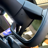 Bundle: Model 3 Highland Yoke Style Steering Wheel & Screen Swivel Mount Set