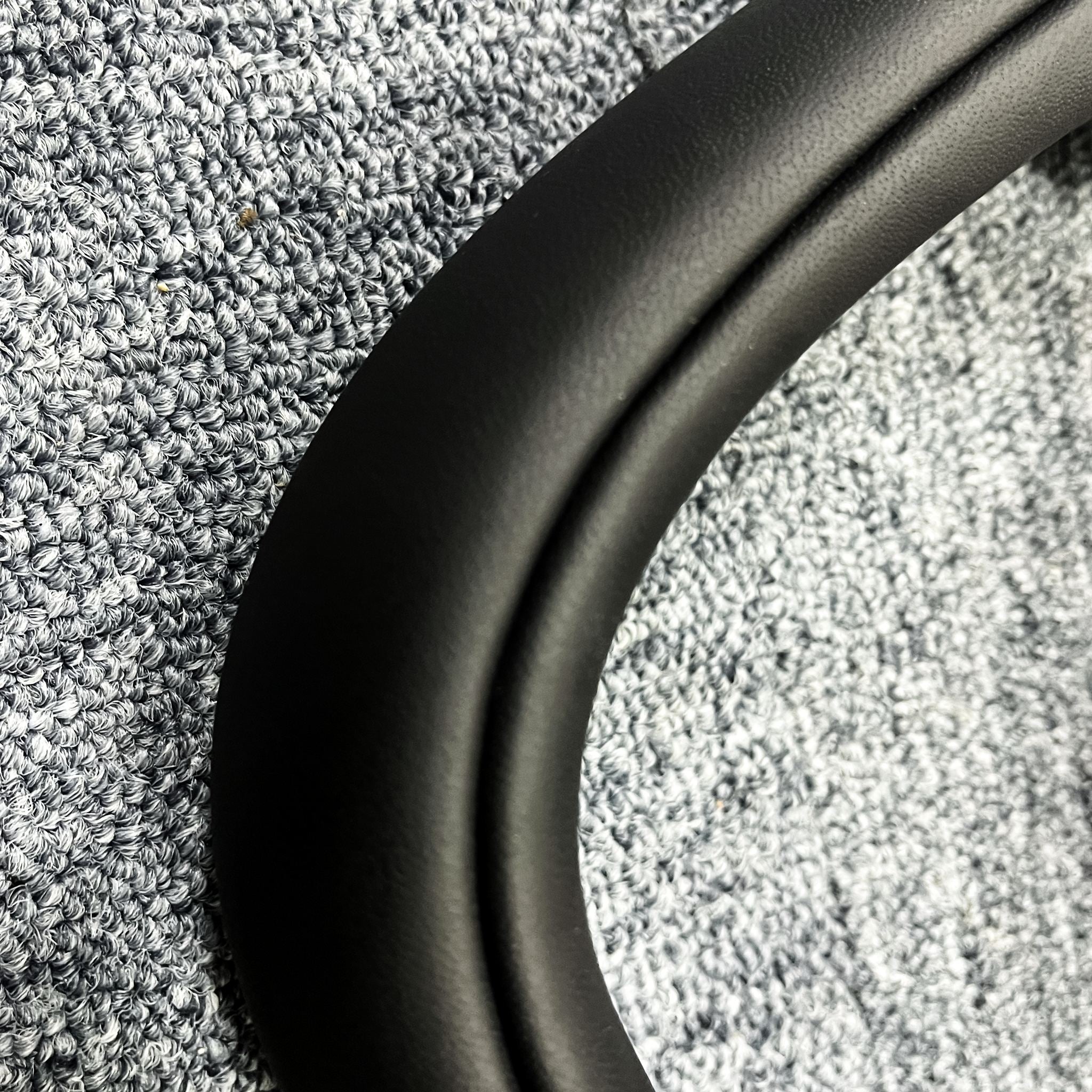 close up of 2024+ Tesla Model 3 Highland Yoke Steering Wheel